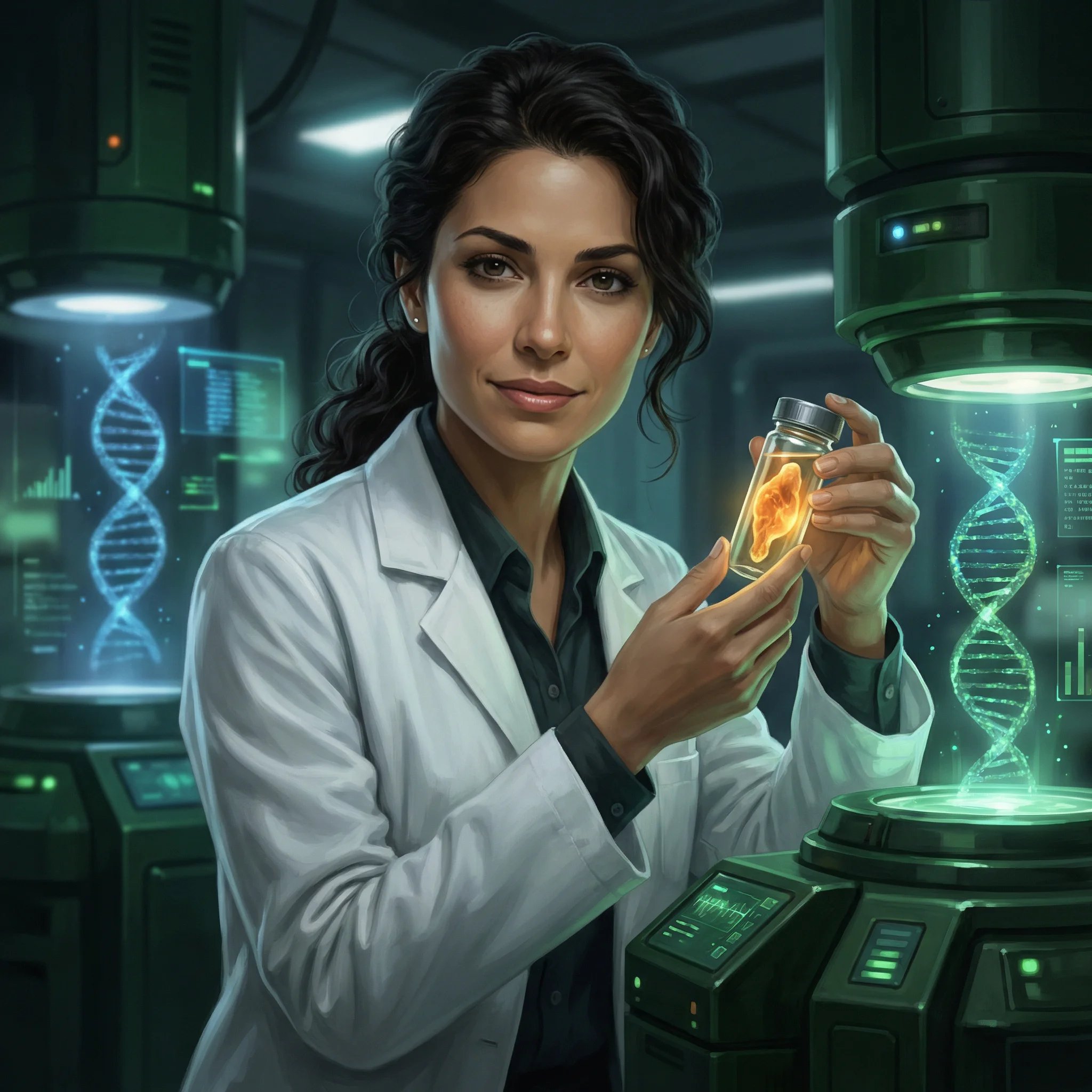 Dr. Eleanor Vance - 恐龙公园首席科学家，基因编辑专家